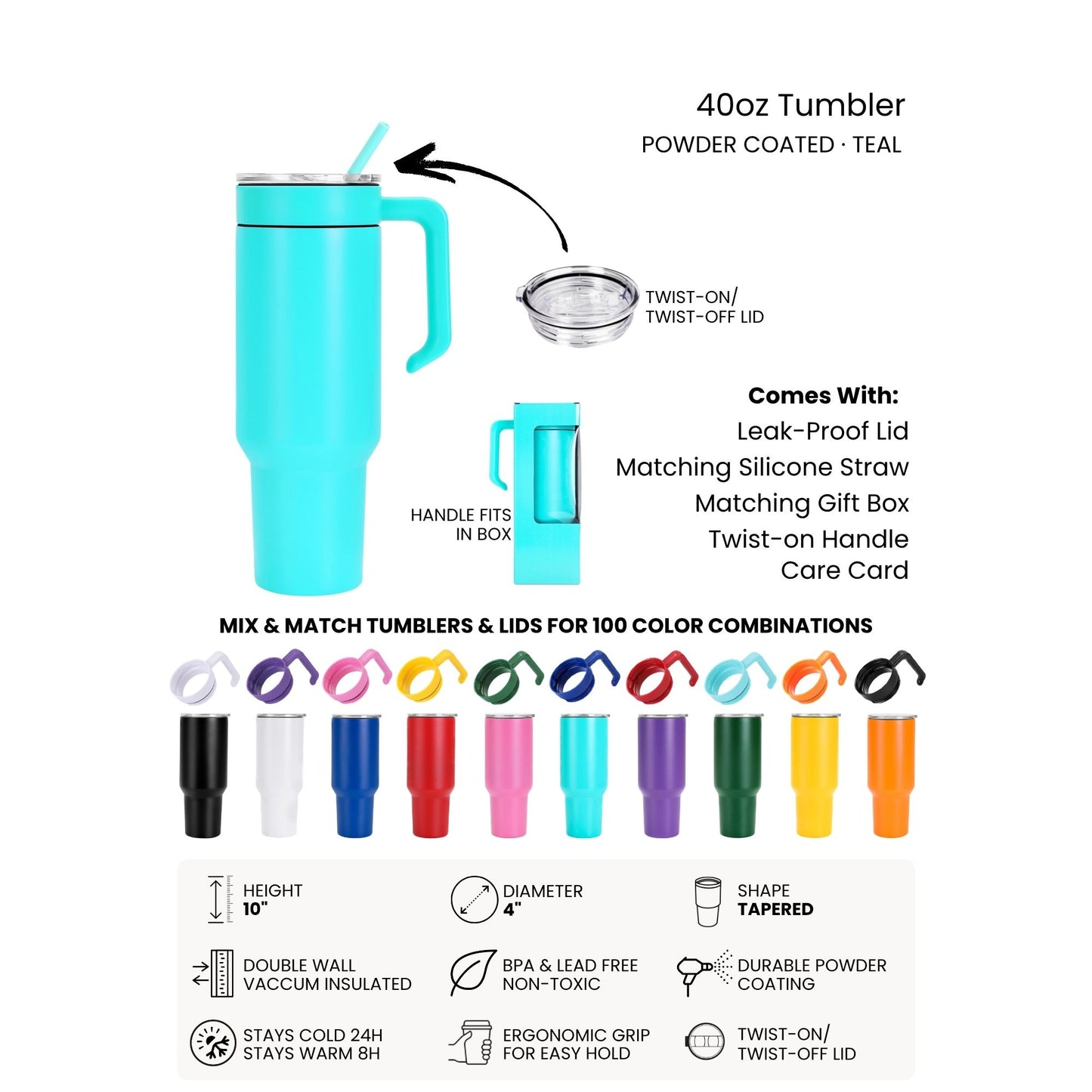 Nurse Doodles Laser Engraved Makerflo Tumbler | Silver, Gold & Rainbow Plated