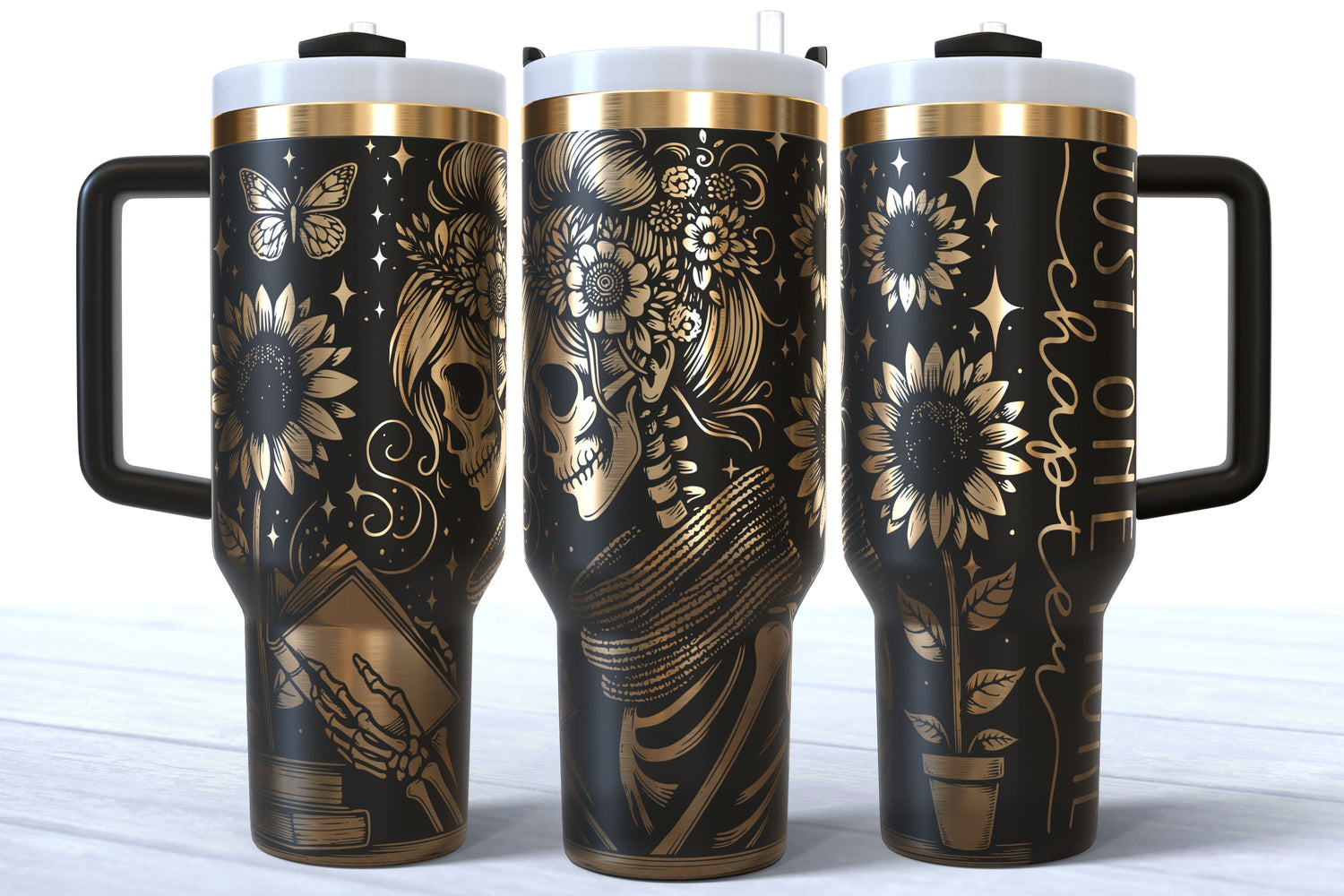 Bookish Laser Engraved Tumblers