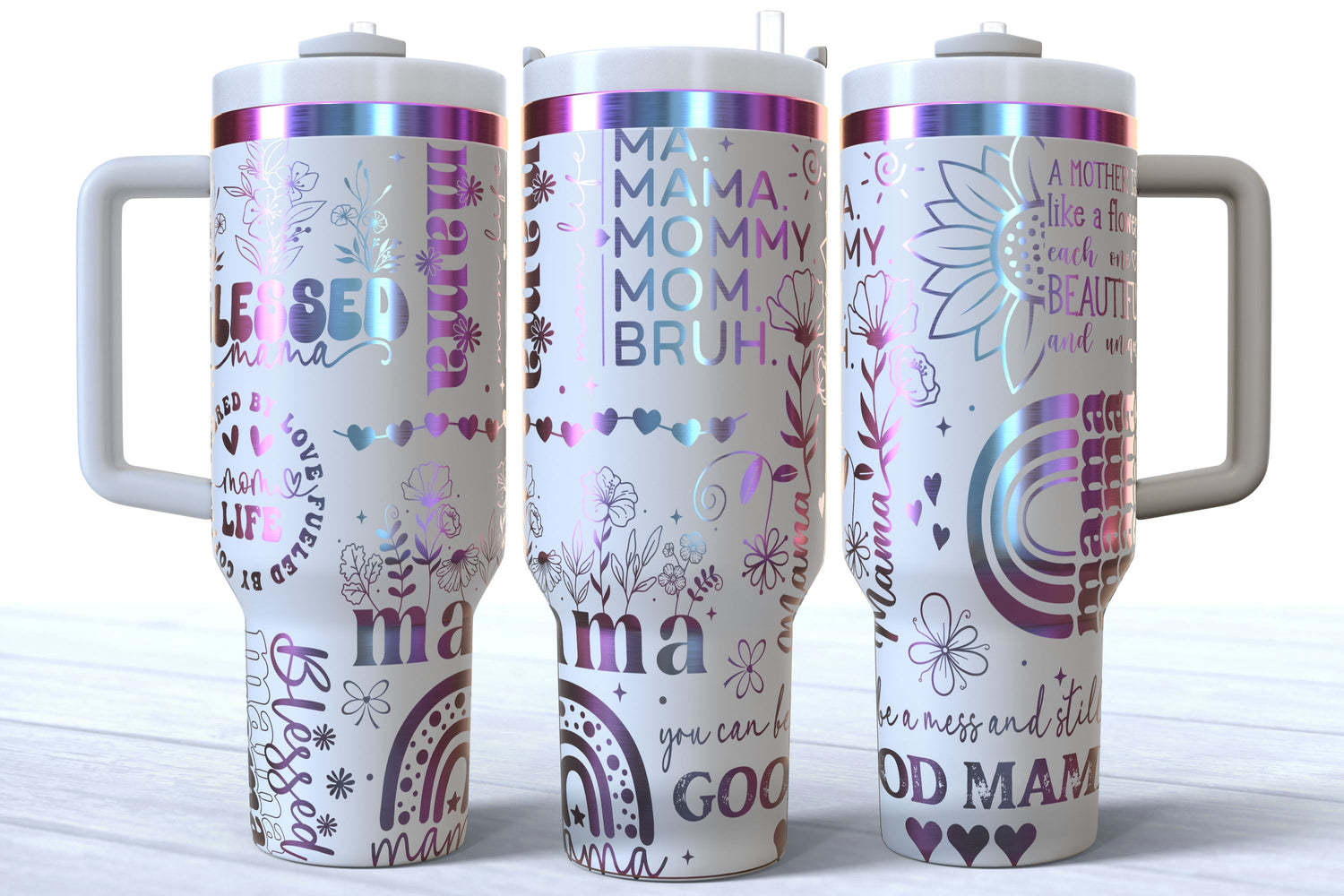 Lasered Tumblers for Mamas & Nanas