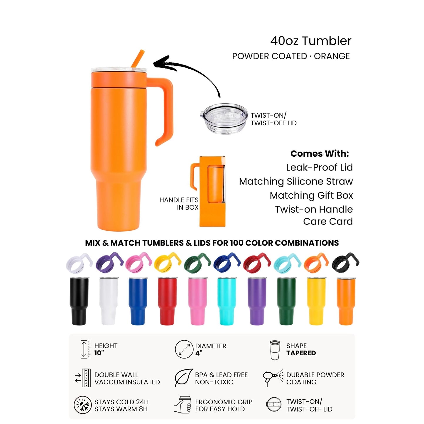 Dolphin Laser Engraved Makerflo Tumbler | Silver, Gold & Rainbow Plated