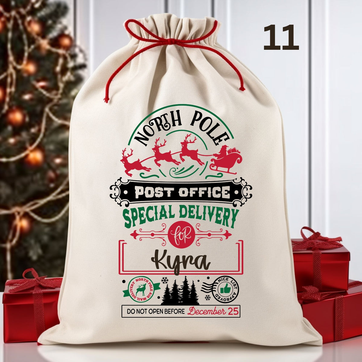 Santa Sacks – Personalized | Santa Delivery
