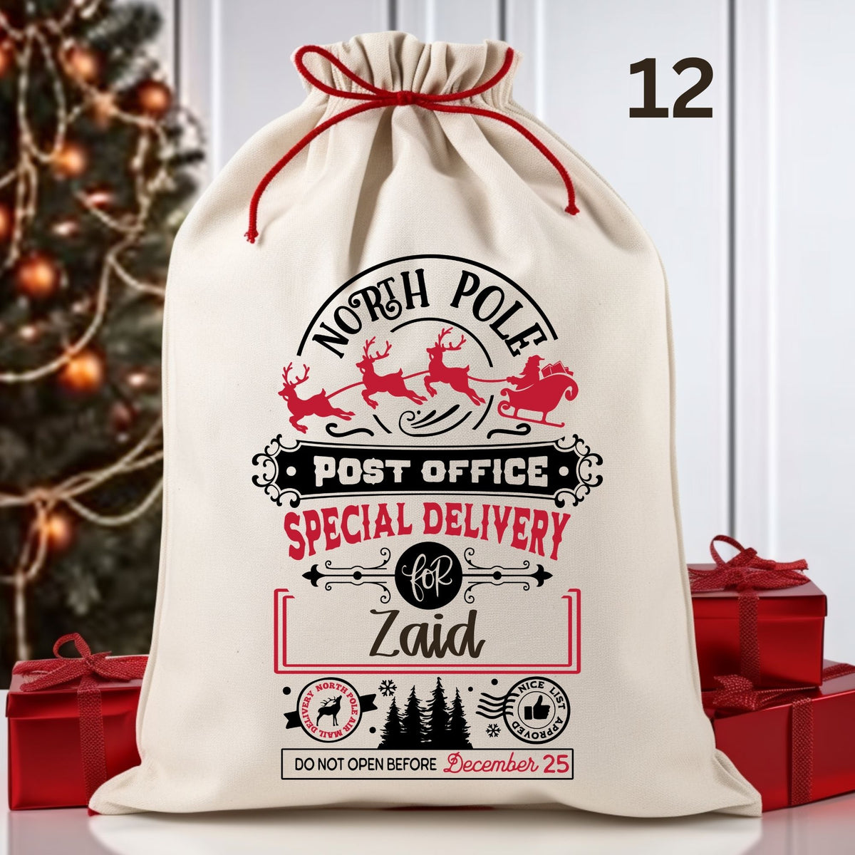 Santa Sacks – Personalized | Santa Delivery