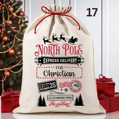 Santa Sacks – Personalized | Santa Delivery