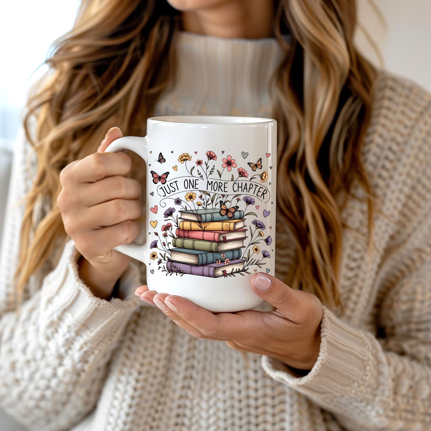 Just One More Chapter Mug | 11oz & 15oz Ceramic Coffee Cup