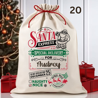 Santa Sacks – Personalized | Santa Delivery