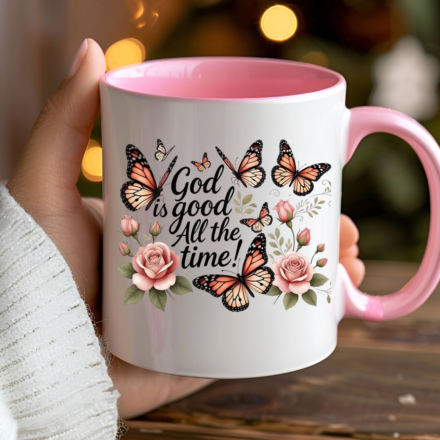 God Is Good All The Time Ceramic Coffee Mug | 11oz & 15oz Mug
