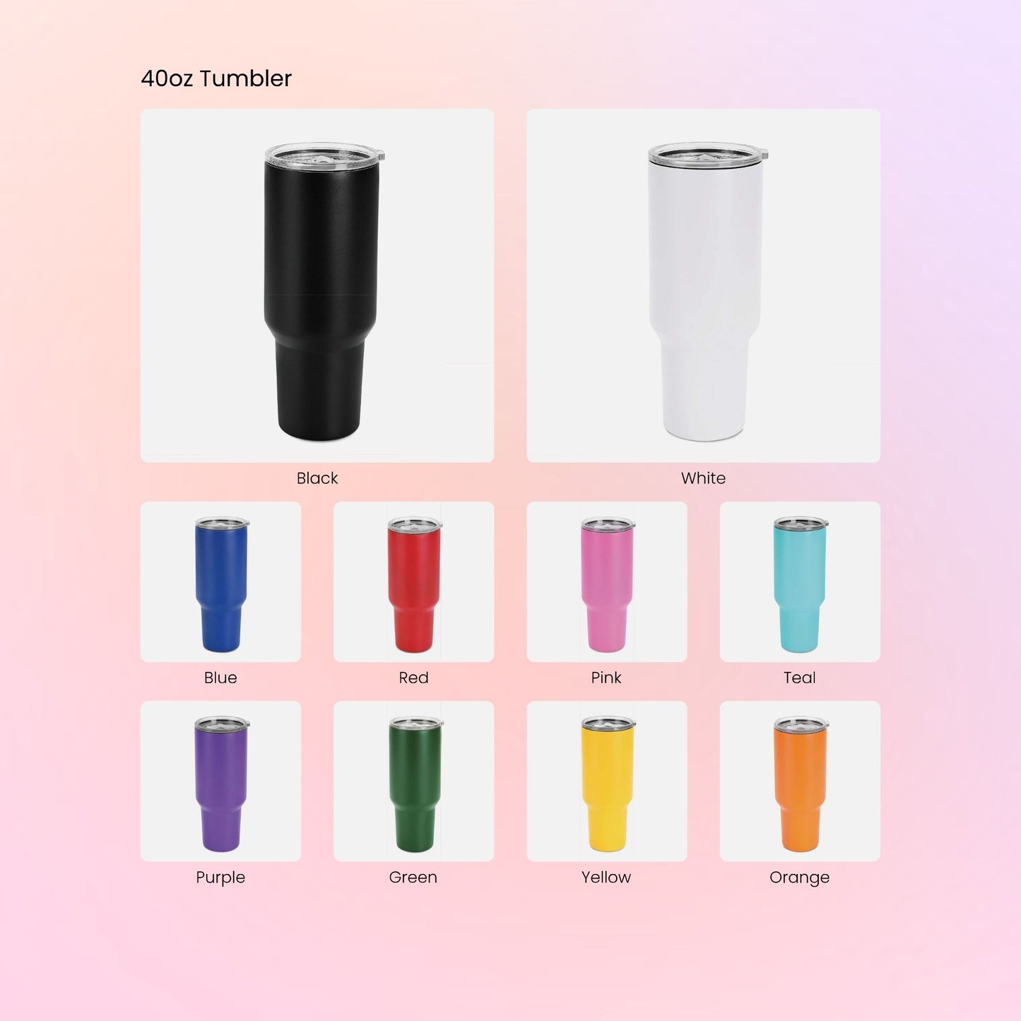GRANDMA Personalized Makerflo Tumbler | Kids Name | Silver, Gold & Rainbow Plated
