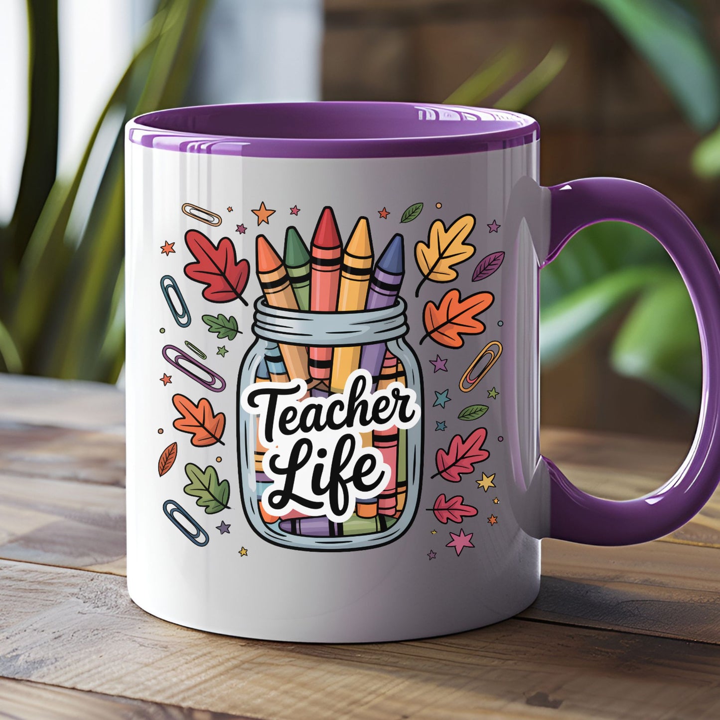 Teacher Life Mug | 11oz & 15oz Ceramic Coffee Cup