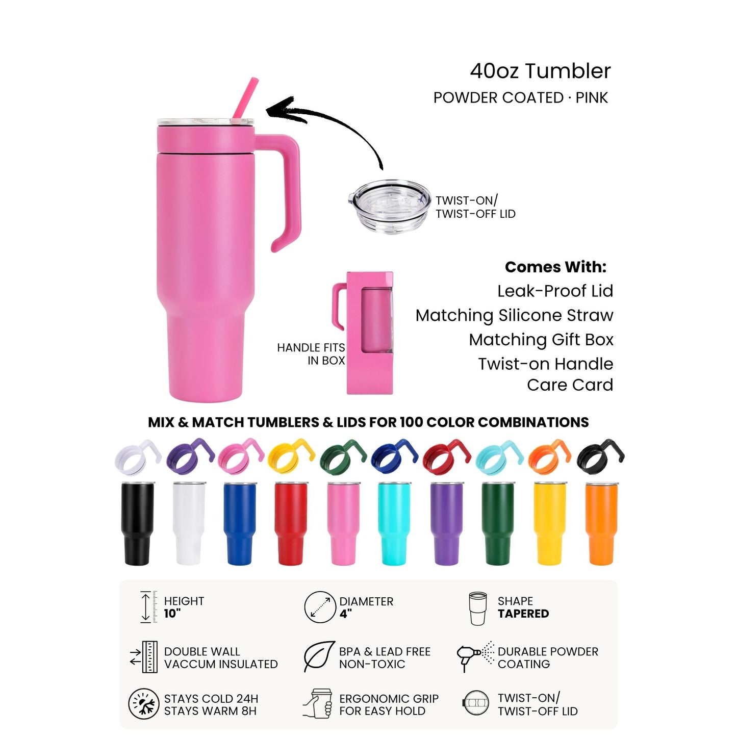 Dolphin Laser Engraved Makerflo Tumbler | Silver, Gold & Rainbow Plated