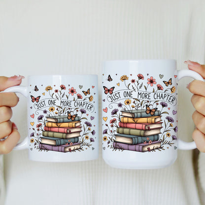 Just One More Chapter Mug | 11oz & 15oz Ceramic Coffee Cup