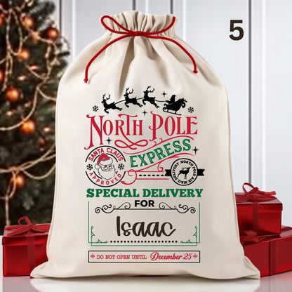 Santa Sacks – Personalized | Santa Delivery