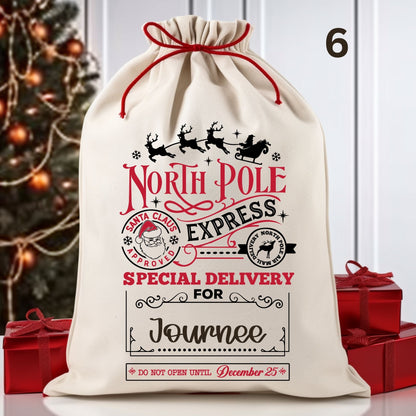 Santa Sacks – Personalized | Santa Delivery
