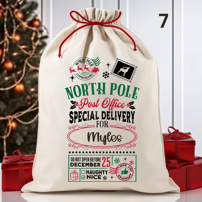 Santa Sacks – Personalized | Santa Delivery
