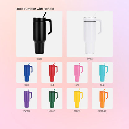 GRANDMA Personalized Makerflo Tumbler | Kids Name | Silver, Gold & Rainbow Plated