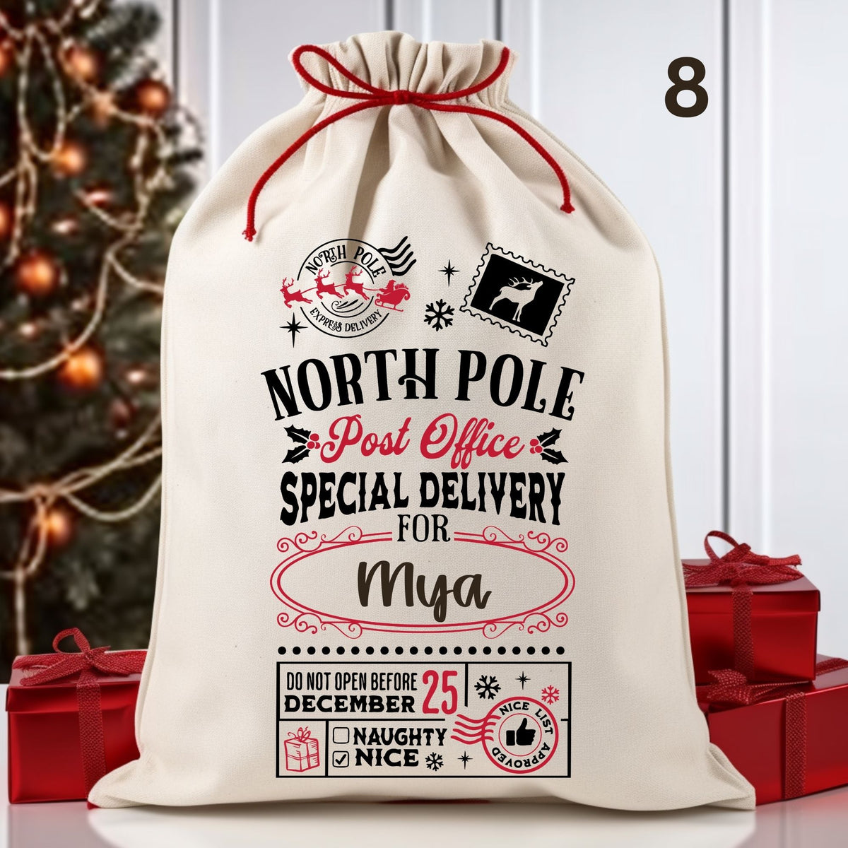 Santa Sacks – Personalized | Santa Delivery