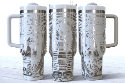 Books Are Doors To Other Worlds Laser Engraved 40oz Tumbler