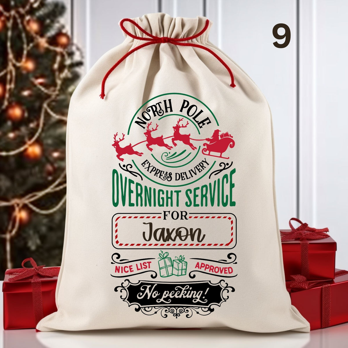 Santa Sacks – Personalized | Santa Delivery