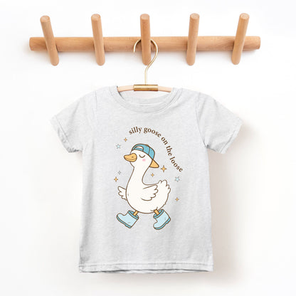 Silly Goose on the Loose Toddler T-Shirt | Rabbit Skins 3321 | DTF Print