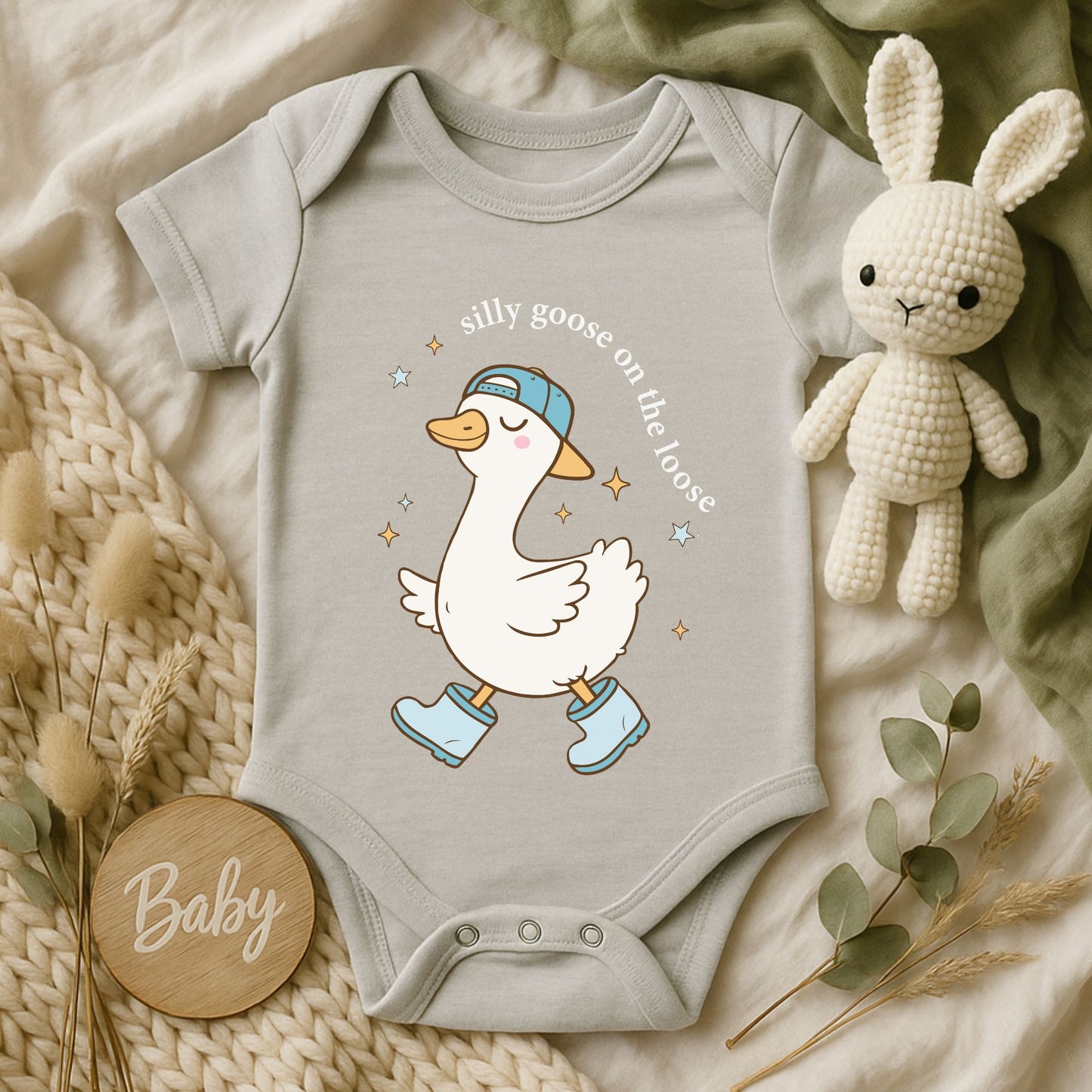 Silly Goose on the Loose Toddler T-Shirt | Rabbit Skins 3321 | DTF Print