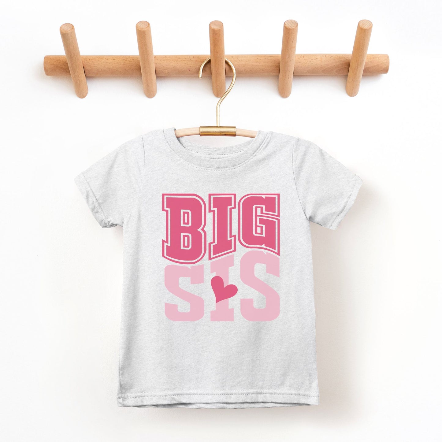 Big Sis Toddler T-Shirt | Rabbit Skins 3321 | DTF Print