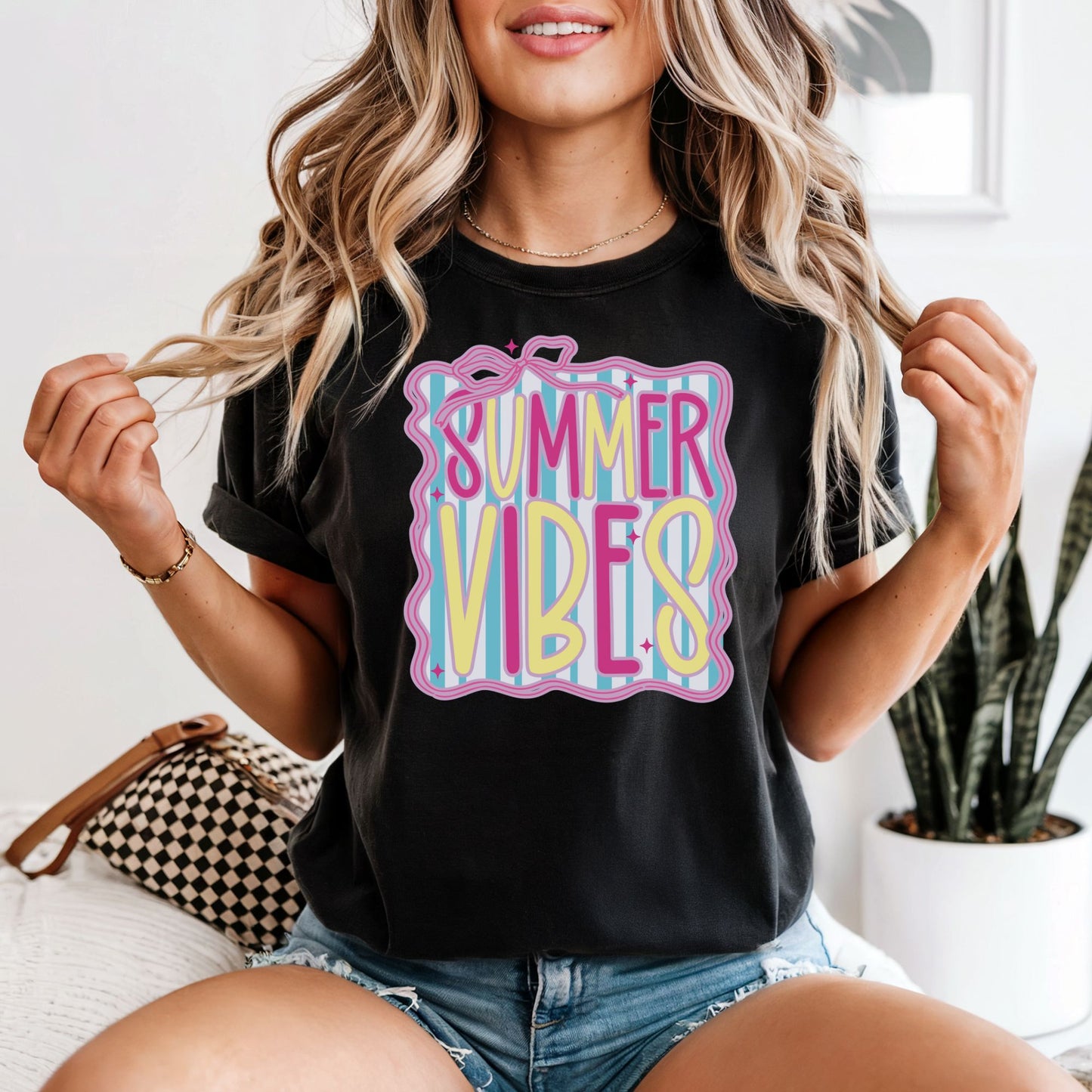 Summer Vibes Comfort Colors Tee