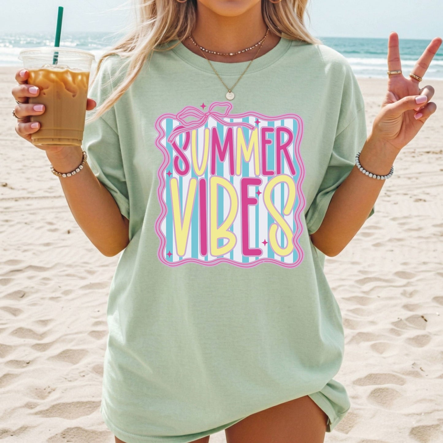 Summer Vibes Comfort Colors Tee