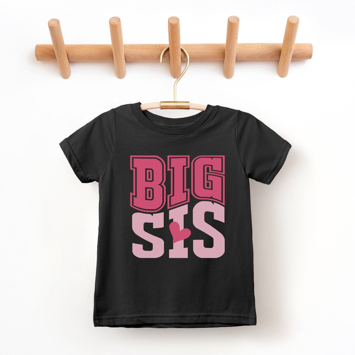 Big Sis Toddler T-Shirt | Rabbit Skins 3321 | DTF Print