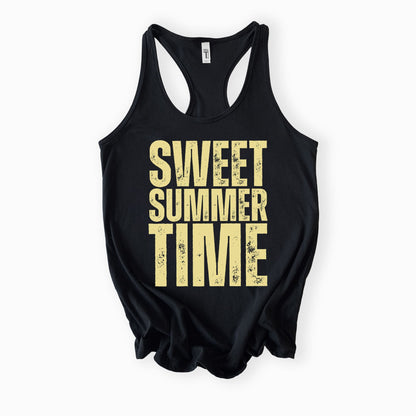 Sweet Summer Time Ladies Racerback Tank – Next Level 1553