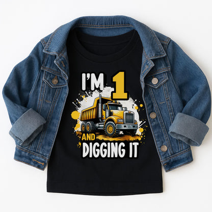 I'm One and Digging It | Rabbit Skins 3321 | DTF Print