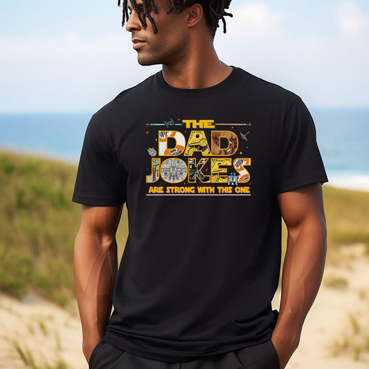 The Dad Jokes Are Strong With This One – Bella Canvas Relaxed 3001 Men's Tee