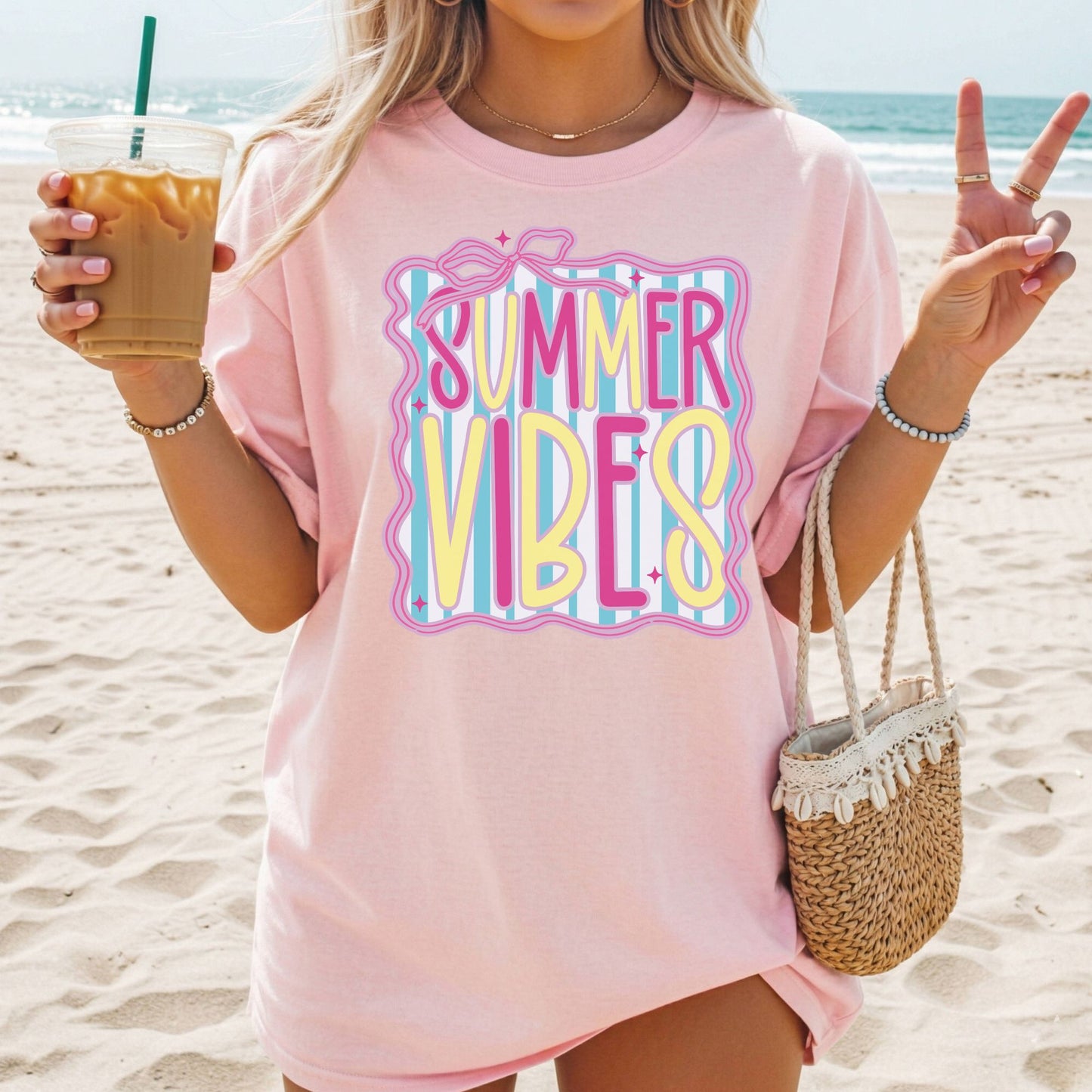 Summer Vibes Comfort Colors Tee
