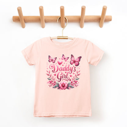 Daddy's Girl Toddler T-Shirt | Rabbit Skins 3321 | DTF Print
