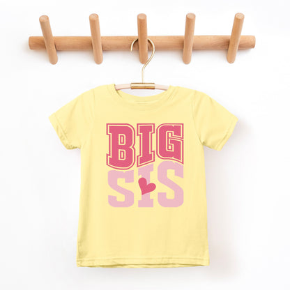 Big Sis Toddler T-Shirt | Rabbit Skins 3321 | DTF Print