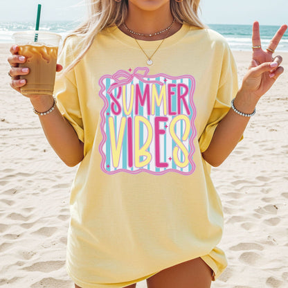 Summer Vibes Comfort Colors Tee