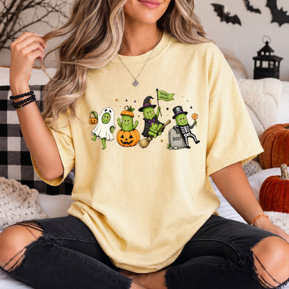 Halloween Pickle Doodles Comfort Colors Tee – Peanut Bubba Print Shop