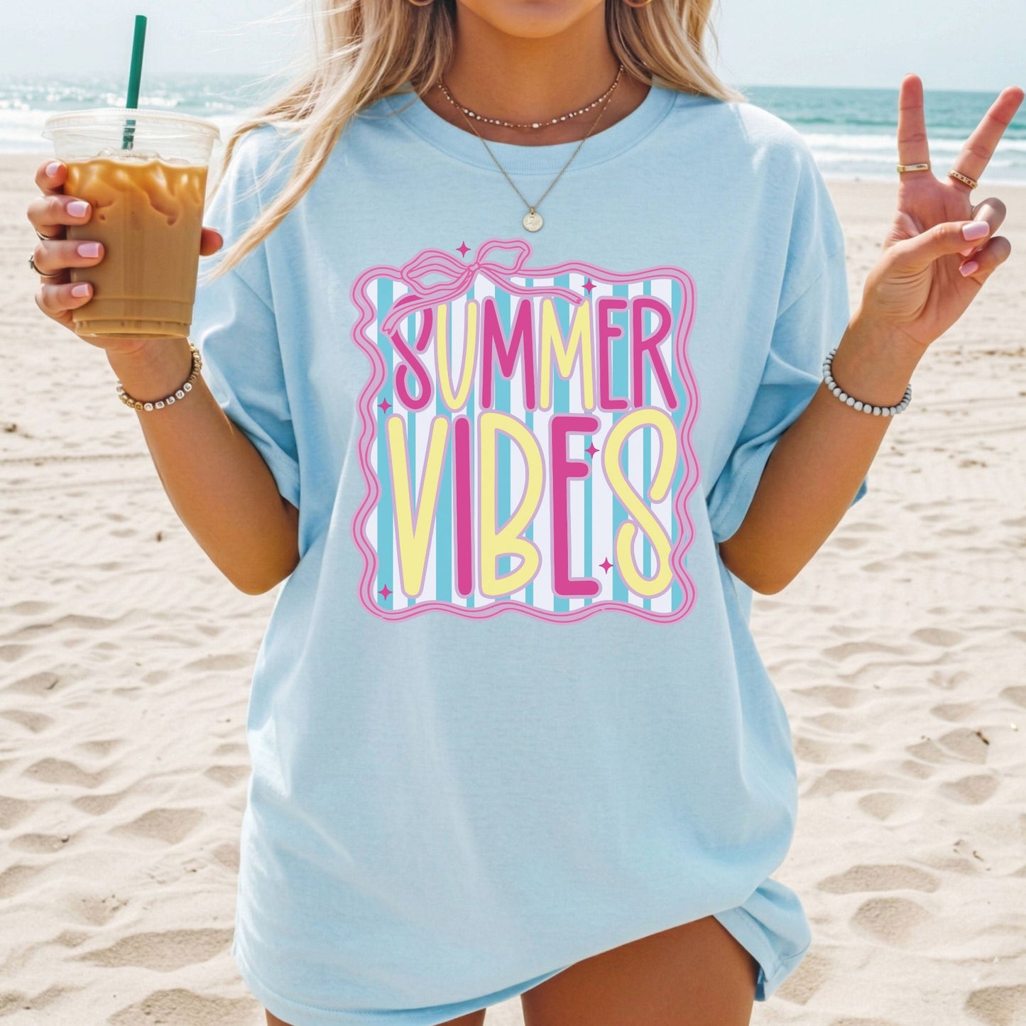 Summer Vibes Comfort Colors Tee