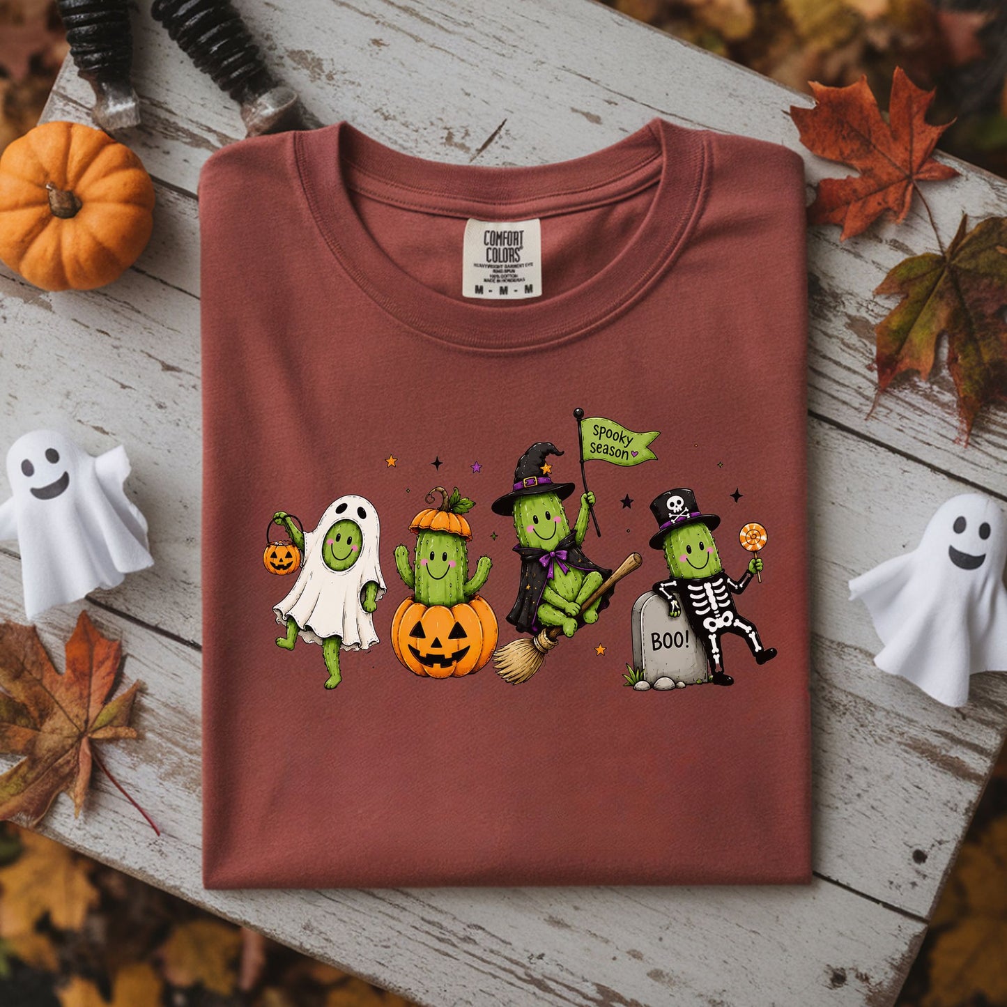 Halloween Pickle Doodles Comfort Colors Tee – Peanut Bubba Print Shop