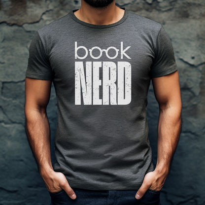 Book Nerd – Bella Canvas 3001 Men's Relaxed Fitted Tee