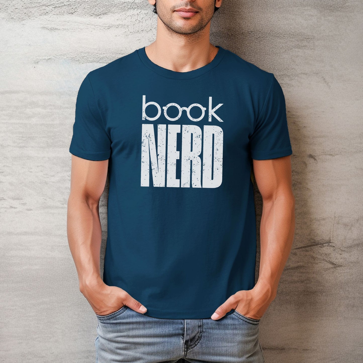 Book Nerd – Bella Canvas 3001 Men's Relaxed Fitted Tee