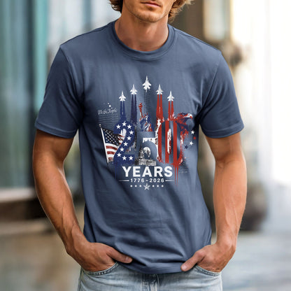 Blue Angels 250 Years Comfort Colors Unisex Tee