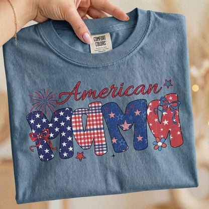 American Mama 4th of July Comfort Colors Tee
