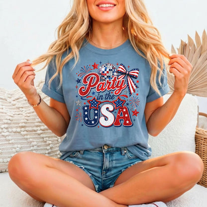 Party In The USA Bella Canvas Tee