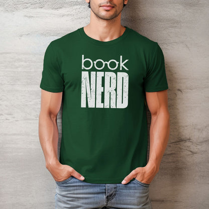 Book Nerd – Bella Canvas 3001 Men's Relaxed Fitted Tee