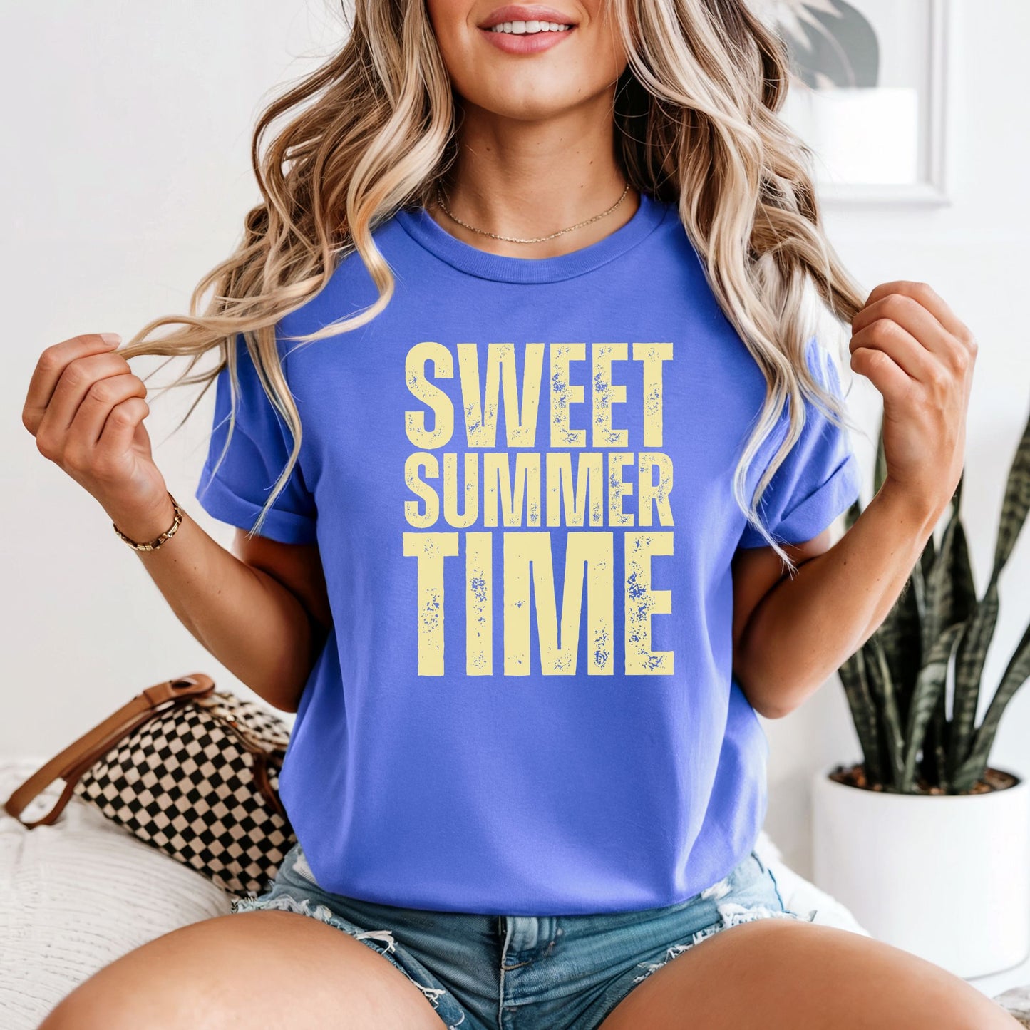SWEET SUMMER TIME – Comfort Colors 1717 Vintage Heavyweight Unisex Tee