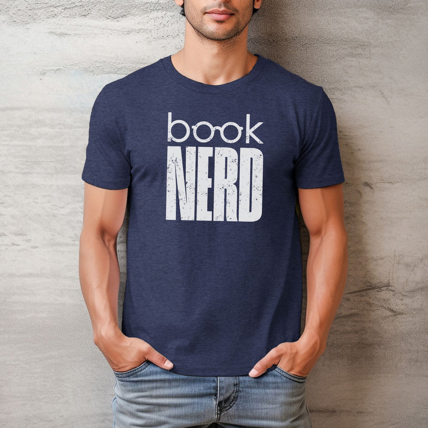 Book Nerd – Bella Canvas 3001 Men's Relaxed Fitted Tee