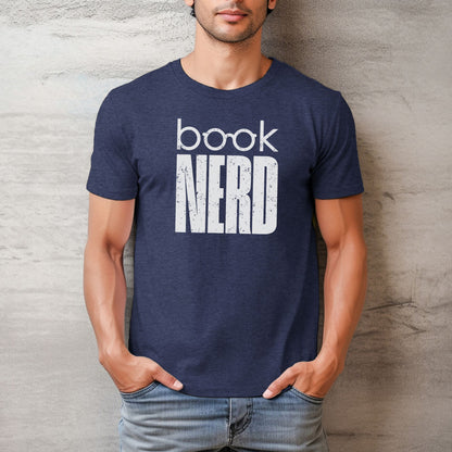 Book Nerd – Bella Canvas 3001 Men's Relaxed Fitted Tee