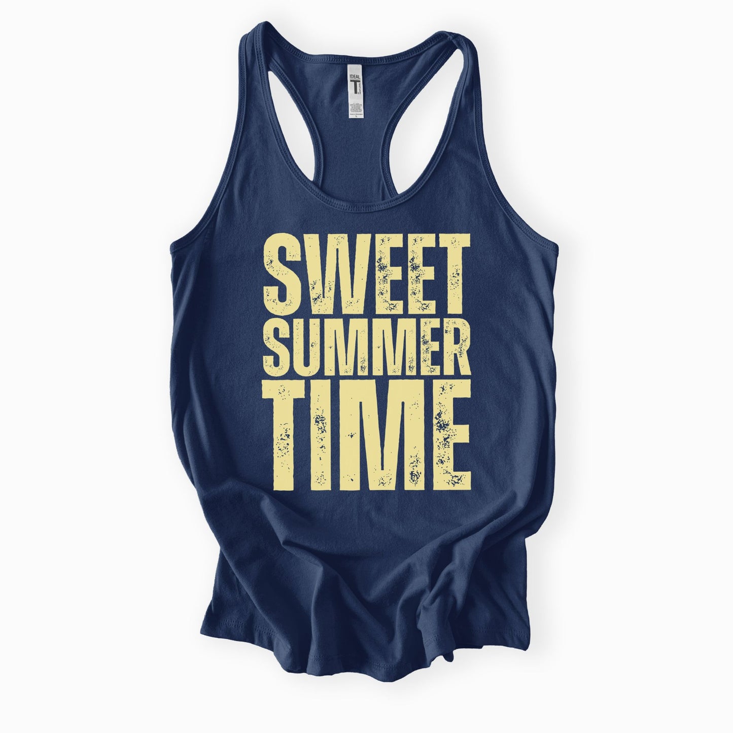 Sweet Summer Time Ladies Racerback Tank – Next Level 1553