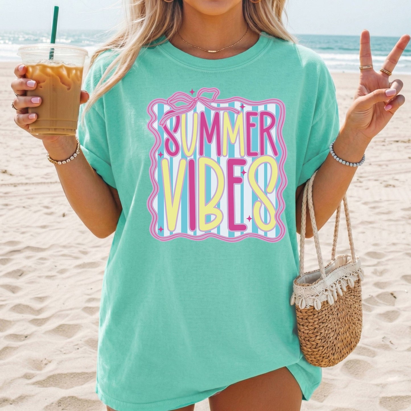 Summer Vibes Comfort Colors Tee