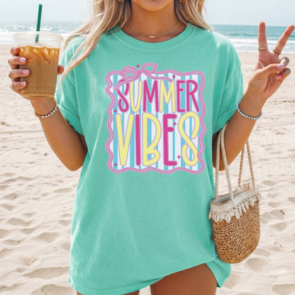 Summer Vibes Comfort Colors Tee