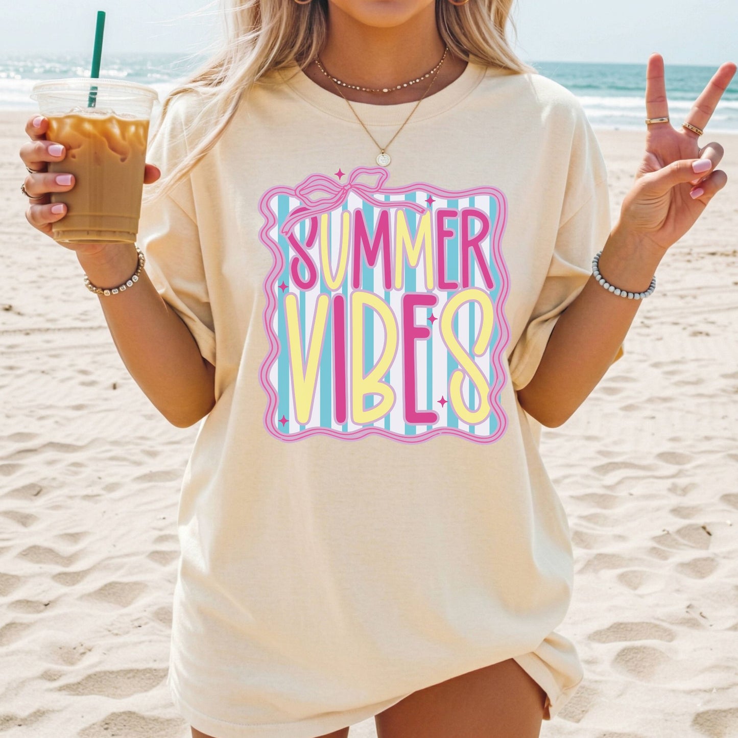 Summer Vibes Comfort Colors Tee